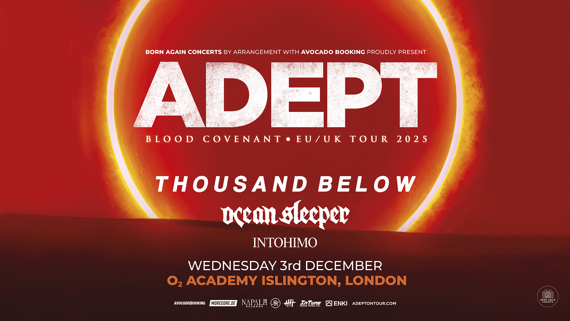 ADEPT - BLOOD COVENANT at O2 Academy Islington - London — hero image